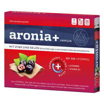 Aronia+ Immun Trinkampullen 7X25 ml von KIOBIS GmbH & Co. KG PZN 09780175