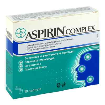 ASPIRIN COMPLEX 10 stk von EMRA-MED Arzneimittel GmbH PZN 03205375