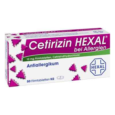 Cetirizin HEXAL bei Allergien 50 stk von Hexal AG PZN 01830169