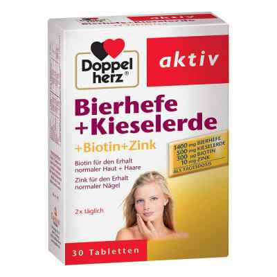 Doppelherz Bierhefe + Kieselerde Tabletten 30 stk von Queisser Pharma GmbH & Co. KG PZN 03296828