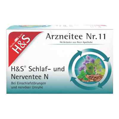 H&s Schlaf- und Nerventee N Filterbeutel 20X2.0 g von H&S Tee - Gesellschaft mbH & Co. PZN 13587981