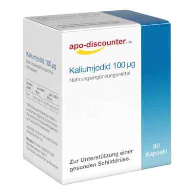 Kalium Jodid 100 [my]g Kapseln von apo-discounter 90 stk von Apologistics GmbH PZN 16705205