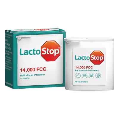 Lactostop 14.000 Fcc Tabletten im Spender 40 stk von Hübner Naturarzneimittel GmbH PZN 09718259