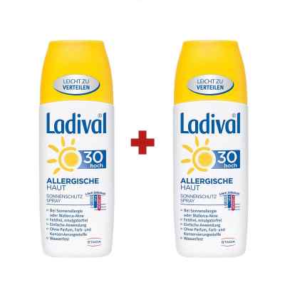 Ladival allergische Haut Spray Lsf 30 2x150 ml von STADA GmbH PZN 08101463