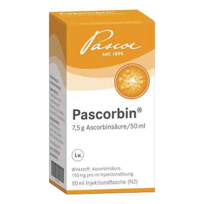 Pascorbin 7,5 g Ascorbinsäure/50ml iniecto -lösung 50 ml von Pascoe pharmazeutische Präparate PZN 00581310