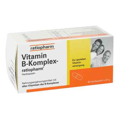 Vitamin B Komplex ratiopharm Kapseln 60 stk von Teva Operations Poland Sp. z.o.o PZN 04132750